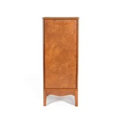 12.63 In. W X 14.50 In. D X 35.75 In. H Brown Linen Cabinet
