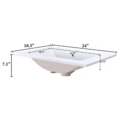 18 In. W X 19 In. H X 23 In. D Bath Vanity In Gray With MDF Cabinet Vanity Top In White With White Basin 11 18 In. W X 19 In. H X 23 In. D Bath Vanity In Gray With MDF Cabinet Vanity Top In White With White Basin -Tahanbath bathroom vanities with tops q xuyan k2152 w c3 1000