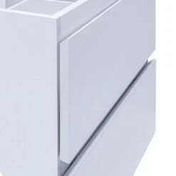 18 In. W X 19 In. H Bath Vanity In White With MDF Vanity Top In White With White Basin -Tahanbath bathroom vanities with tops q xuyan k2152wh w 44 1000