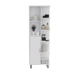 20.90 In. W X 8.30 In. D X 21.00 In. H Bathroom Storage Wall Cabinet In White -Tahanbath black tahanbath bathroom wall cabinets z b092p160281 44 1000