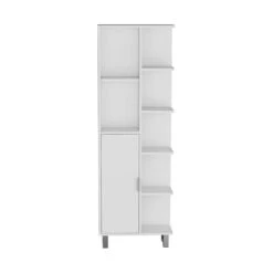 20.90 In. W X 8.30 In. D X 21.00 In. H Bathroom Storage Wall Cabinet In White