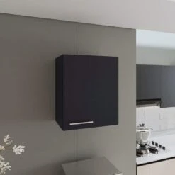 20 In Wide One-Door And Two Shelves Wall Cabinet