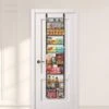 9-Tier Over The Door Pantry Organizer Hanging Storage Rack Adjustable Kitchen In Black