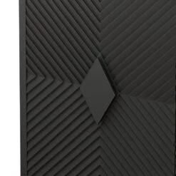 31.5 In. Black Modern 2-Door Wooden Accent Cabinet With Metal Legs, 2-Tier Storage, For Living, Entryway -Tahanbath black tahanbath pantry organizers z w1435p206312 44 1000