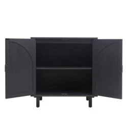 2 Door Cabinet, Suitable For Bedroom, Living Room, Study In Black 13 2 Door Cabinet, Suitable For Bedroom, Living Room, Study In Black -Tahanbath black tahanbath pantry organizers z w688134369 76 1000