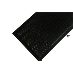 Modern 3-Tier Glass Door Wall Cabinet With Woven Pattern, Ideal For Multiple Rooms-Black -Tahanbath black tahanbath pantry organizers z w757119331 c3 1000