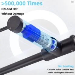 Touch-On Kitchen Faucet With Pull Down Sprayer Single Handle Brass Touch Activated Kitchen Sink Faucet -Tahanbath black tahanbath pull down kitchen faucets z w1932123652 44 1000