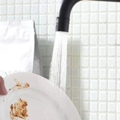 Single Handle Wall Mount Standard Kitchen Faucet In Black -Tahanbath black tahanbath standard kitchen faucets z w1932p171824 fa 1000