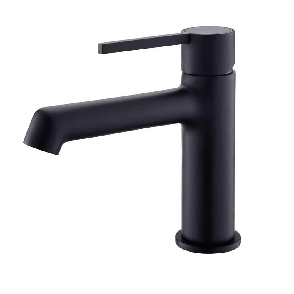 Black Bathroom Faucet, Faucet For Bathroom Sink, Black Single Hole Bathroom Faucet Modern Single Handle Basin Faucet 1 Black Bathroom Faucet, Faucet For Bathroom Sink, Black Single Hole Bathroom Faucet Modern Single Handle Basin Faucet