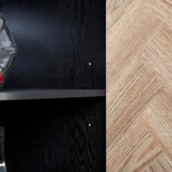 Modern Buffet Cabinet: Ideal For Kitchen, Office, And Living Spaces With Doors And Shelves In Black White -Tahanbath black white tahanbath pantry organizers z w965141567 44 1000