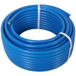1/2 In. X 100 Ft. Plastic Air Compressor Piping High Quality PEX-AL-PEX Tubing Air Hose Kit Compressor Accessories, Blue -Tahanbath blue tahanbath pex pipe z w465p220515 76 1000