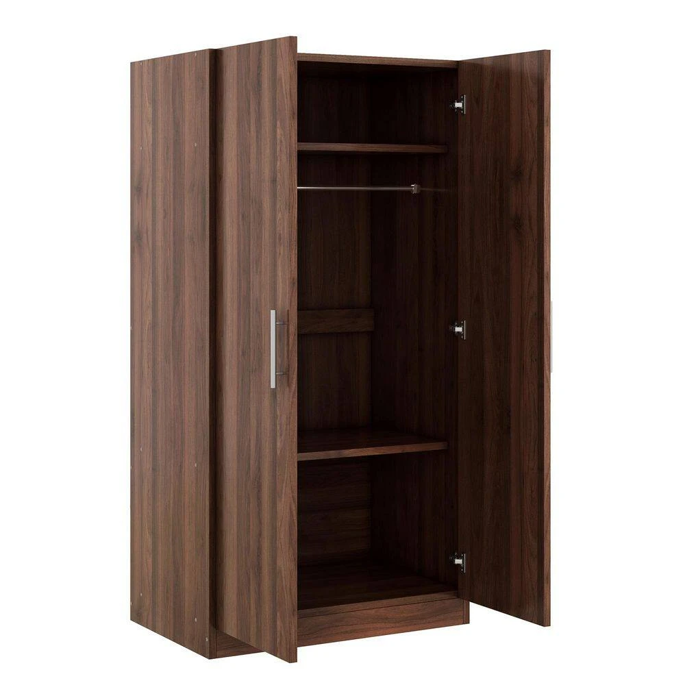 19.80 In. W X 31.50 In. D X 67.30 In. H Brown Wood Freestanding Linen Cabinet W/3-Storage Shelves And Door In Brown 5 19.80 In. W X 31.50 In. D X 67.30 In. H Brown Wood Freestanding Linen Cabinet W/3-Storage Shelves And Door In Brown - Image 5