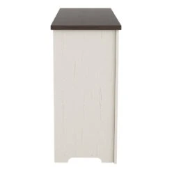 Antique BrownStorage Cabinet-Drawer Dresser With Silent Sliding Doors, Ideal For Dining, Living And Bedroom -Tahanbath brown tahanbath pantry organizers z w1580p242930 76 1000