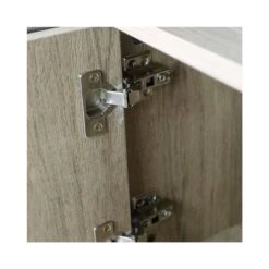 Iron-Framed Living Room Side Cabinet, Multifunctional For Storage In Brown -Tahanbath brown tahanbath pantry organizers z w1983140126 44 1000