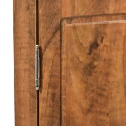 Brown Triangle Bathroom Storage Cabinet With Adjustable Shelves Freestanding Floor Cabinet For Home Kitchen -Tahanbath brown tahanbath pantry organizers z wf291467aad 44 1000