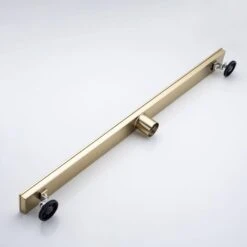 2.75 In. W X 36 In. D Stainless Steel Decorative Drain Cover With Brushed Gold -Tahanbath brushed gold shower drains q pzz 7001lsj 36 c3 1000