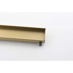 30 Inches Linear Shower Drain, Included Hair Strainer And Leveling Feet 12 30 Inches Linear Shower Drain, Included Hair Strainer And Leveling Feet -Tahanbath brushed gold shower drains z w928p199143 44 1000