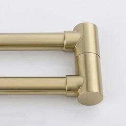 Wall Mounted Pot Filler With Swivel Spout In Brushed Gold 10 Wall Mounted Pot Filler With Swivel Spout In Brushed Gold -Tahanbath brushed gold tahanbath pot fillers q ybs pf662 bg 4f 1000