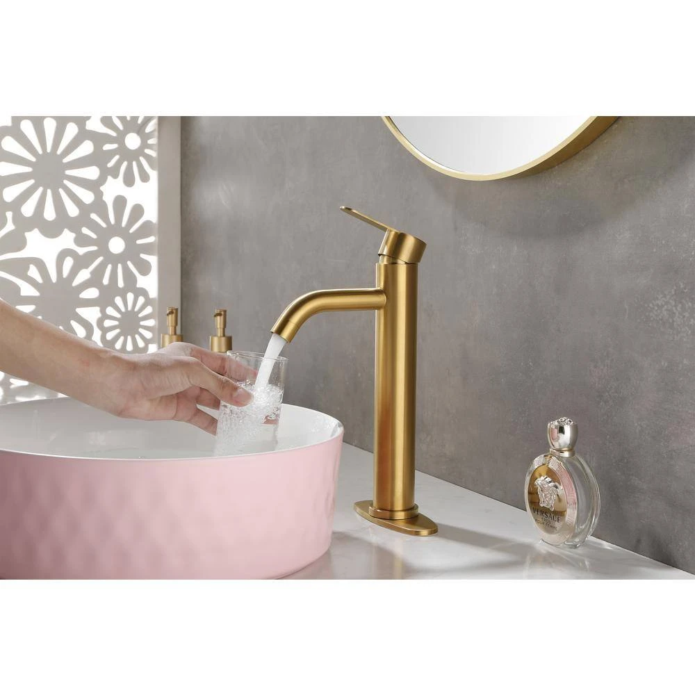 Bathroom Sink Faucet Single Hole Single Handle Bathroom Faucet Vanity Faucet Deck Mount 1-Hole Or 3-Holes 7 Bathroom Sink Faucet Single Hole Single Handle Bathroom Faucet Vanity Faucet Deck Mount 1-Hole Or 3-Holes - Image 7