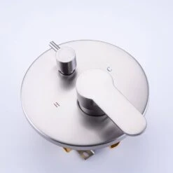 Single Handle 3-Spray High Pressure Tub And Shower Faucet Combo With Tub Spout In Brushed Nickel (Valve Included) -Tahanbath brushed nickel bathtub shower faucet combos w1194 d96203bn zq 44 1000