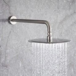 Single Handle 3-Spray High Pressure Tub And Shower Faucet Combo With Tub Spout In Brushed Nickel (Valve Included) -Tahanbath brushed nickel bathtub shower faucet combos w1194 d96203bn zq 76 1000