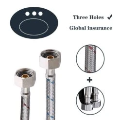 4 In. 2-Handle Bathroom Faucet Vanity Sink Faucet With Drain Kit In Brushed Nickel -Tahanbath brushed nickel centerset bathroom faucets x dr 4009 np 44 1000