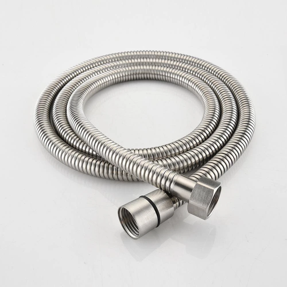 7-Spray Fixed And Handheld Shower Head Stainless Steel Slide Bar Combo In Brushed Nickel 1.8 GPM 5 7-Spray Fixed And Handheld Shower Head Stainless Steel Slide Bar Combo In Brushed Nickel 1.8 GPM - Image 5