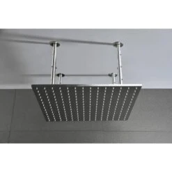 1-Spray Patterns 2.5 GPM 20 In. Ceiling Mount Fixed Shower Head In Brushed Nickel -Tahanbath brushed nickel fixed shower heads z w928123463 31 1000