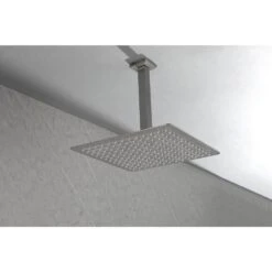 1-Spray Patterns With 2.5 GPM 10 In. Ceiling Mount Rain Fixed Shower Head In Brushed Nickel -Tahanbath brushed nickel fixed shower heads z w92867795 1f 1000