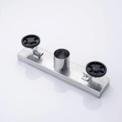 2.75 In. W X 12 In. D Grid Shower Drain Stainless Steel Decorative Drain Cover With Brushed Nickel -Tahanbath brushed nickel shower drains q pzz 7002bn 12 4f 1000