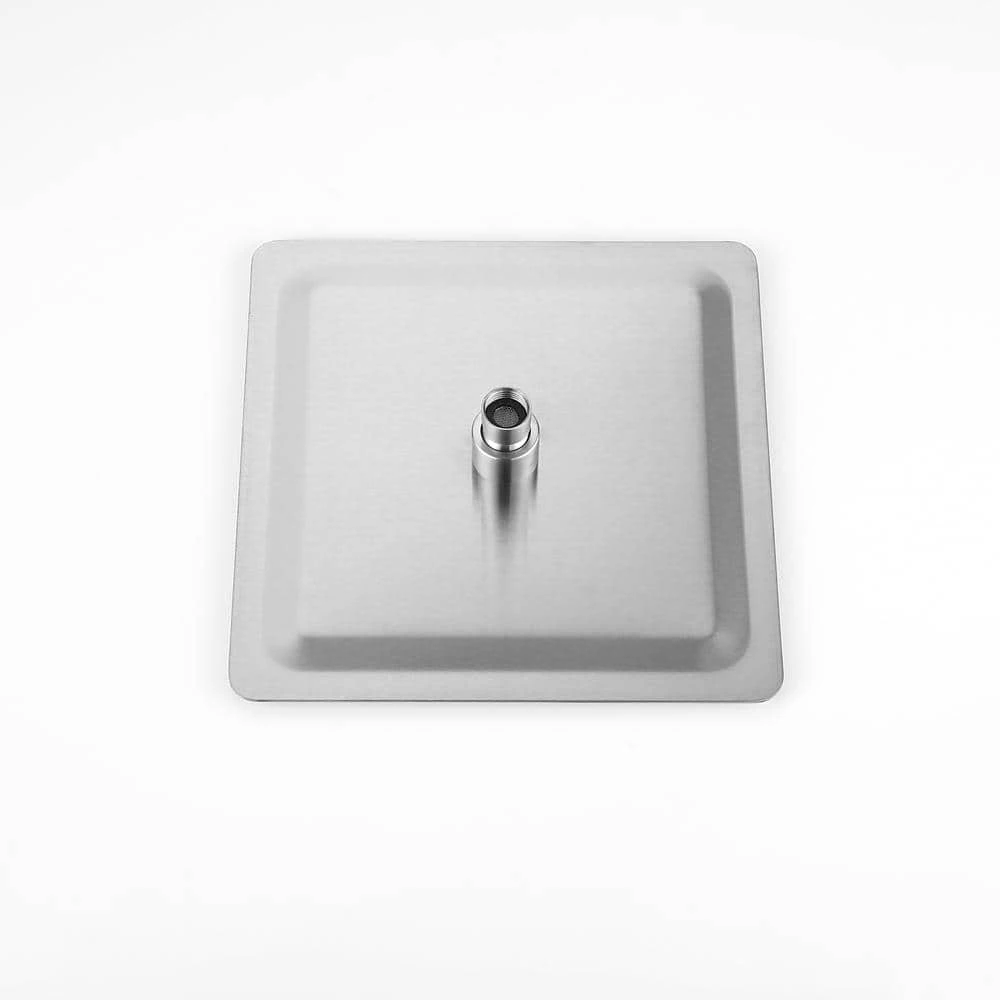 1-Spray Patterns Shower Head With Dual Wall Mount 1.5 GPM In Brushed Nickel 3 1-Spray Patterns Shower Head With Dual Wall Mount 1.5 GPM In Brushed Nickel - Image 3