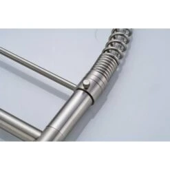 Brushed Nickel 22.8 In. H Pull Down Sprayer Kitchen Faucet With 360 ° Spout Swivel -Tahanbath brushed nickel tahanbath pull down kitchen faucets z w1932p301006 c3 1000