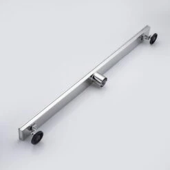 2.75 In W X 36 In D Stainless Steel Decorative Drain Cover With Brushed Nickel 14 2.75 In W X 36 In D Stainless Steel Decorative Drain Cover With Brushed Nickel -Tahanbath brushed nickel tahanbath shower drains q pzz 7001bn 36 44 1000