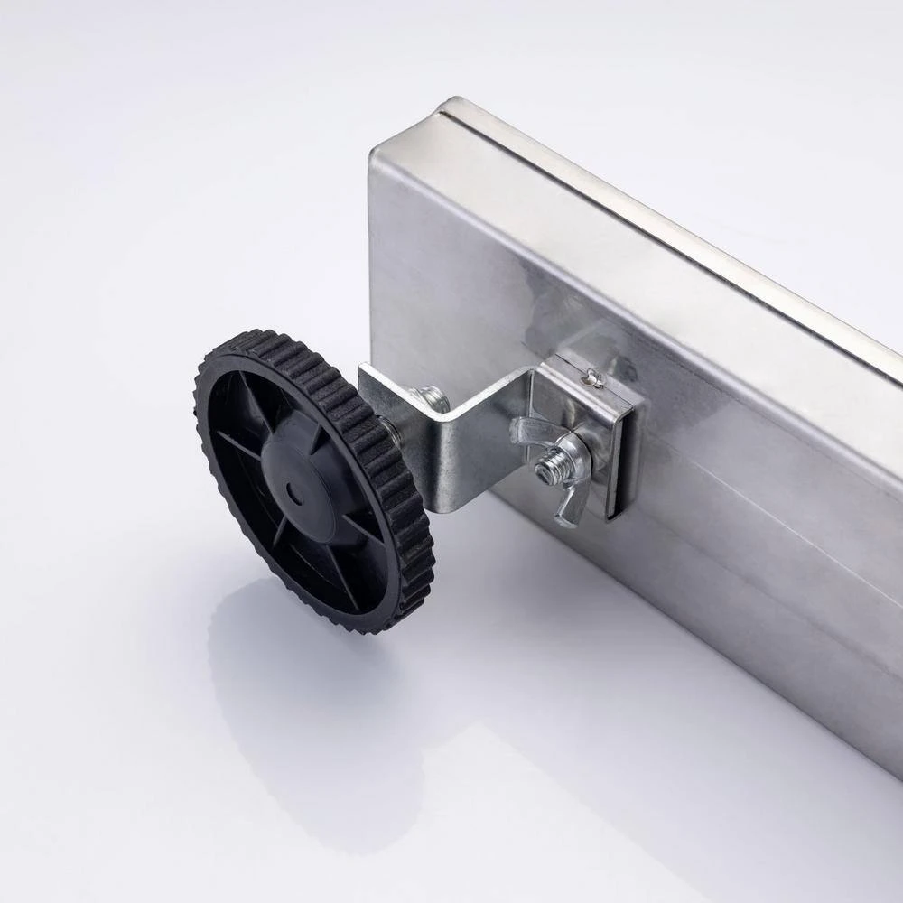 2.75 In. W X 24 In. D Grid Shower Drain Stainless Steel Decorative Drain Cover With Brushed Nickel 9 2.75 In. W X 24 In. D Grid Shower Drain Stainless Steel Decorative Drain Cover With Brushed Nickel - Image 9