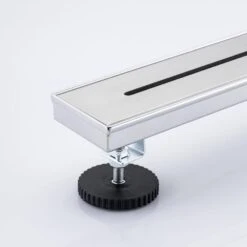 2.75 In. W X 28 In. D Stainless Steel Decorative Drain Cover With Brushed Nickel -Tahanbath brushed nickel tahanbath shower drains q pzz 7006bn 28 1f 1000