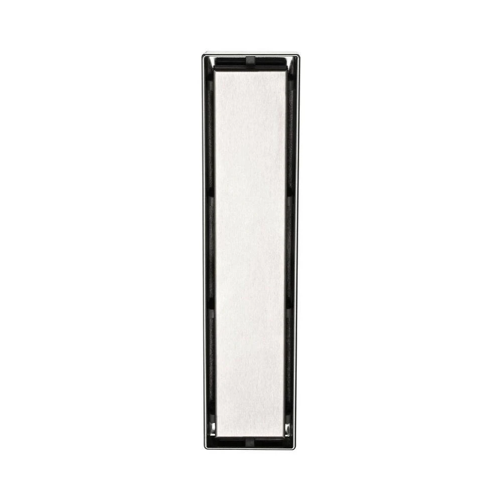 12 In. Linear Shower Drain With Removable Cover, 304-Stainless Shower Drain Included Hair Strainer And Leveling Feet 2 12 In. Linear Shower Drain With Removable Cover, 304-Stainless Shower Drain Included Hair Strainer And Leveling Feet - Image 2