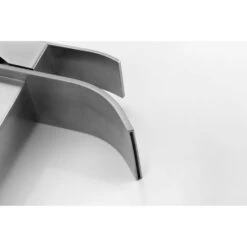 Waterfall Spout Single Handle Bathroom Sink Faucet In Brushed Nickel -Tahanbath brushed nickel tahanbath single hole bathroom faucets y w2287 p154571 4f 1000