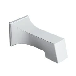 Double Handles Of Faucet 3-Spray Tub And Shower Faucet 1.8 Flow Rate GPM In Chrome (Valve Included) -Tahanbath chrome bathtub shower faucet combos q ybs 707xc ch 1f 1000