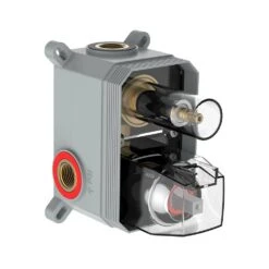 Double Handles Of Faucet 3-Spray Tub And Shower Faucet 1.8 Flow Rate GPM In Chrome (Valve Included) -Tahanbath chrome bathtub shower faucet combos q ybs 707xc ch 44 1000