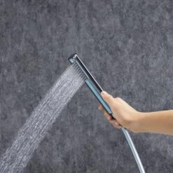 1-Handle Freestanding Tub Faucet With Hand Shower With Waterfall In Chrome -Tahanbath chrome claw foot tub faucets q pzz 8008cp 1f 1000