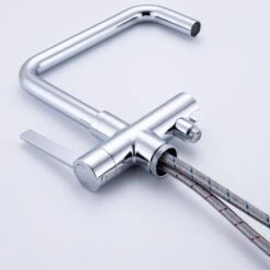 1-Handle Freestanding Tub Faucet With Hand Shower With Waterfall In Chrome -Tahanbath chrome claw foot tub faucets q pzz 8008cp 4f 1000