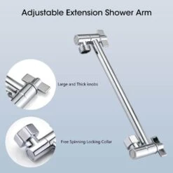 6-Spray High Pressure Dual Shower Head/Handheld Shower Combo In Chrome 14 6-Spray High Pressure Dual Shower Head/Handheld Shower Combo In Chrome -Tahanbath chrome dual shower heads x w1219 w60348 76 1000