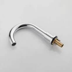 3-Handle Tub Deck Mounting Roman Tub Faucet With Hand Shower In Chrome -Tahanbath chrome roman tub faucets x nk0503 4f 1000