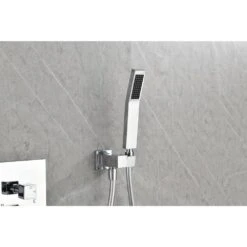 Single-Handle Claw Foot Tub Faucet With Hand Shower In. Chrome 12 Single-Handle Claw Foot Tub Faucet With Hand Shower In. Chrome -Tahanbath chrome tahanbath claw foot tub faucets z w92852778 44 1000