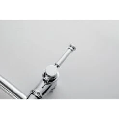 Wall Mounted Pot Filler Faucet, Modern Brass Pot Filler 2-Attachment In Chrome -Tahanbath chrome tahanbath pot fillers y w2287 p184402 4f 1000