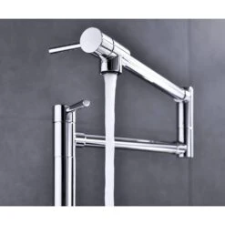 Freestanding Pot Filler Faucet With Extension Shank In Chrome 10 Freestanding Pot Filler Faucet With Extension Shank In Chrome -Tahanbath chrome tahanbath pot fillers y w928 104108 1f 1000