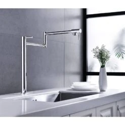 Freestanding Pot Filler Faucet With Extension Shank In Chrome 11 Freestanding Pot Filler Faucet With Extension Shank In Chrome -Tahanbath chrome tahanbath pot fillers y w928 104108 44 1000