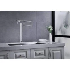 Freestanding Pot Filler Faucet With Extension Shank In Chrome 12 Freestanding Pot Filler Faucet With Extension Shank In Chrome -Tahanbath chrome tahanbath pot fillers y w928 104108 fa 1000