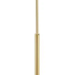 64.50 In. Gold Modern 1-Light Smart Dimmable Lantern Floor Lamp For Living Room With Glass Shade And Marble Base -Tahanbath gold tahanbath floor lamps ct xl 97670 44 1000