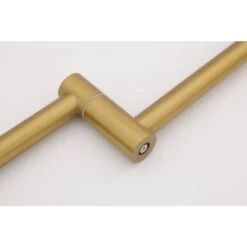 Pot Filler Faucet-Wall Mount Kitchen Sink Faucet Folding Stretchable With Single Hole 2-Handles, Gold -Tahanbath gold tahanbath pot fillers z w1243p262592 4f 1000